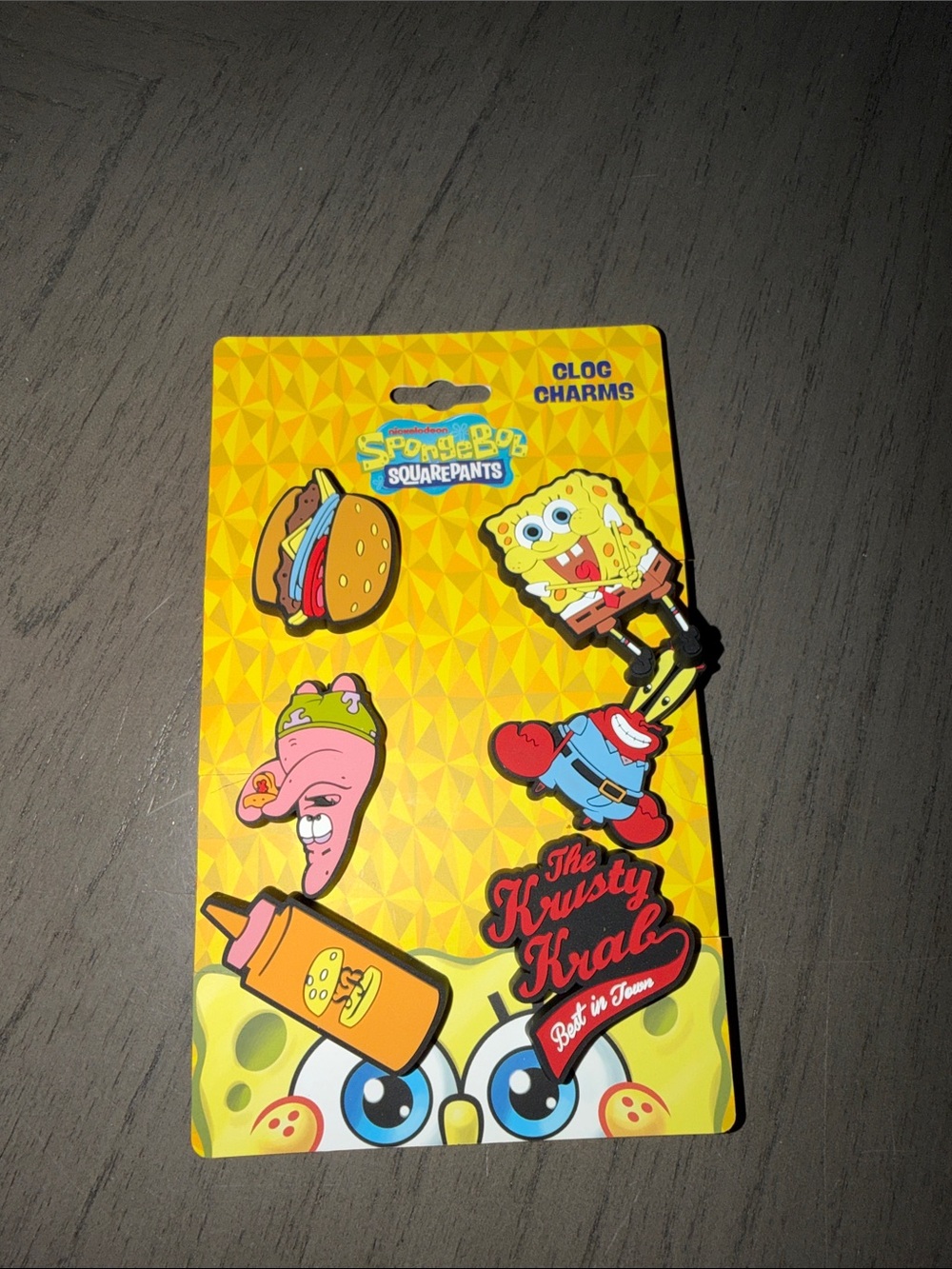 SpongeBob SquarePants Clog Charms Set